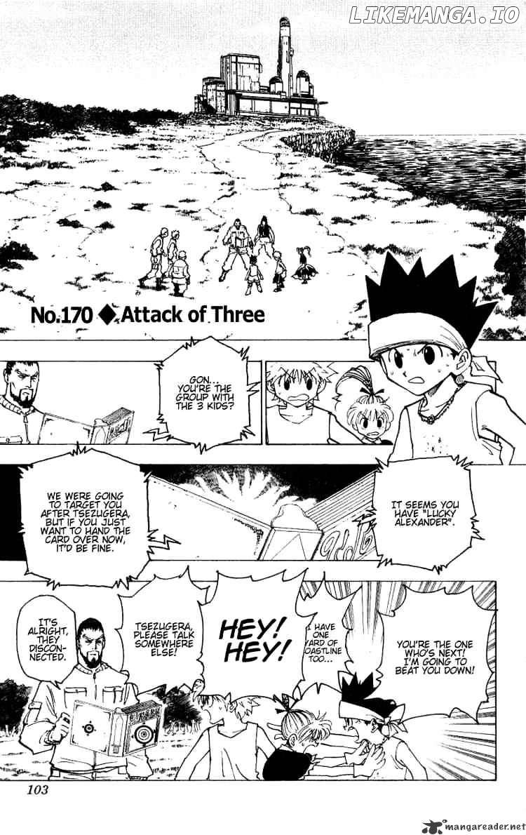 Hunter x Hunter, Chapter 170 image 01